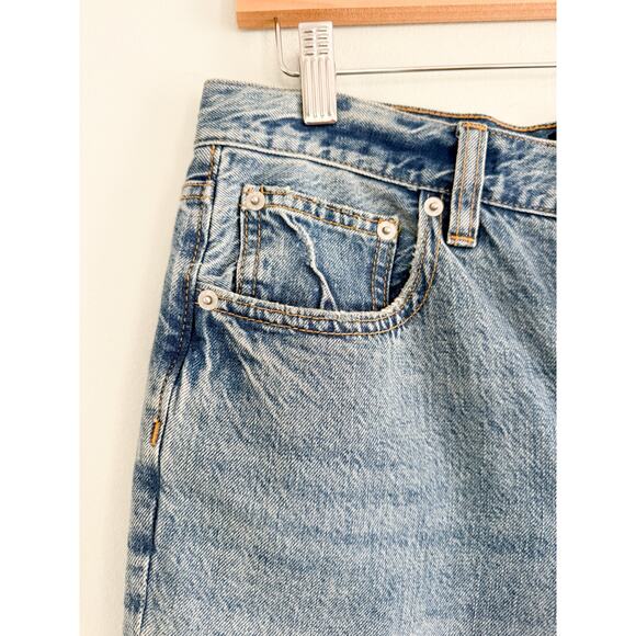 J.Crew Factory | Premium Edition high-rise straight jean | Sz 28 - Picture 2 of 8